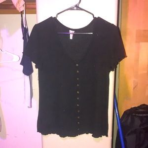 Black lightweight tshirt